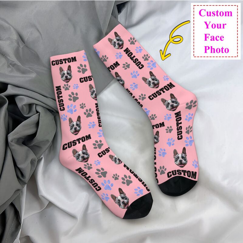 Women Fashion Dress Names - Calzini eleganti personalizzati con foto di