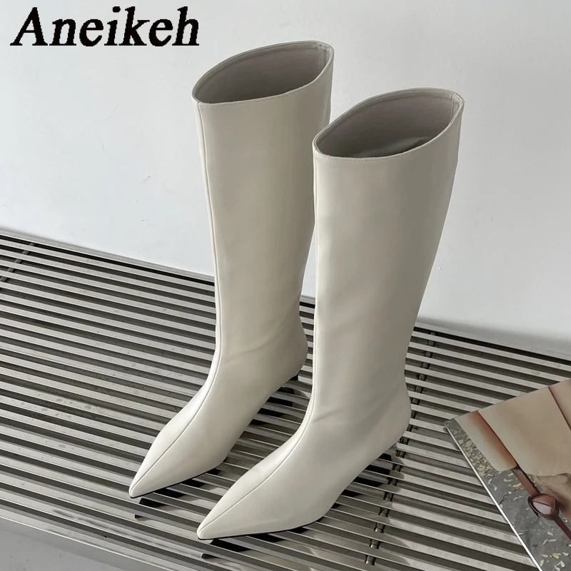 Aneikeh 2027 Stivali al ginocc - Women'S Fashion Knee High Boots recensione e prezzo