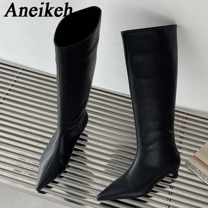 Aneikeh 2027 Stivali al ginocc - Women'S Fashion Knee High Boots recensione e prezzo