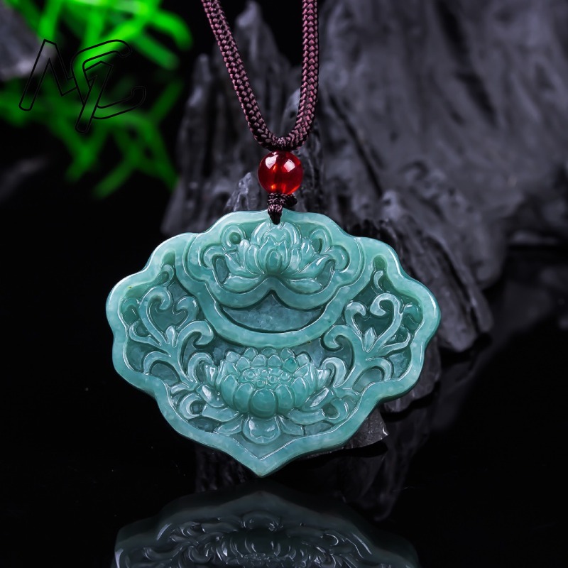 Vero birmano una smeraldo giad - Women'S Fashion Jewellery recensione e prezzo
